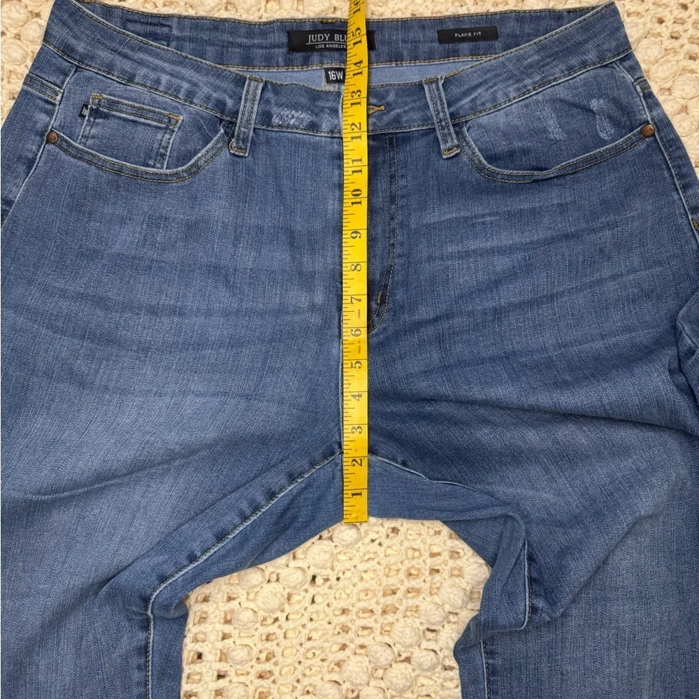 Judy Blue Women's Blue Flared Jeans.              #22 - Image 10