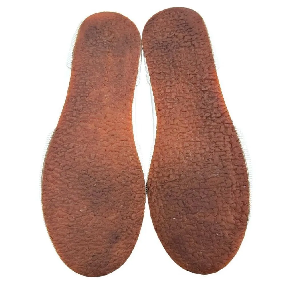 Superga Unisex 2750 Morphing Mule Raw Cut Black Leather Sneakers Size 39.5 (US 8 - Image 6