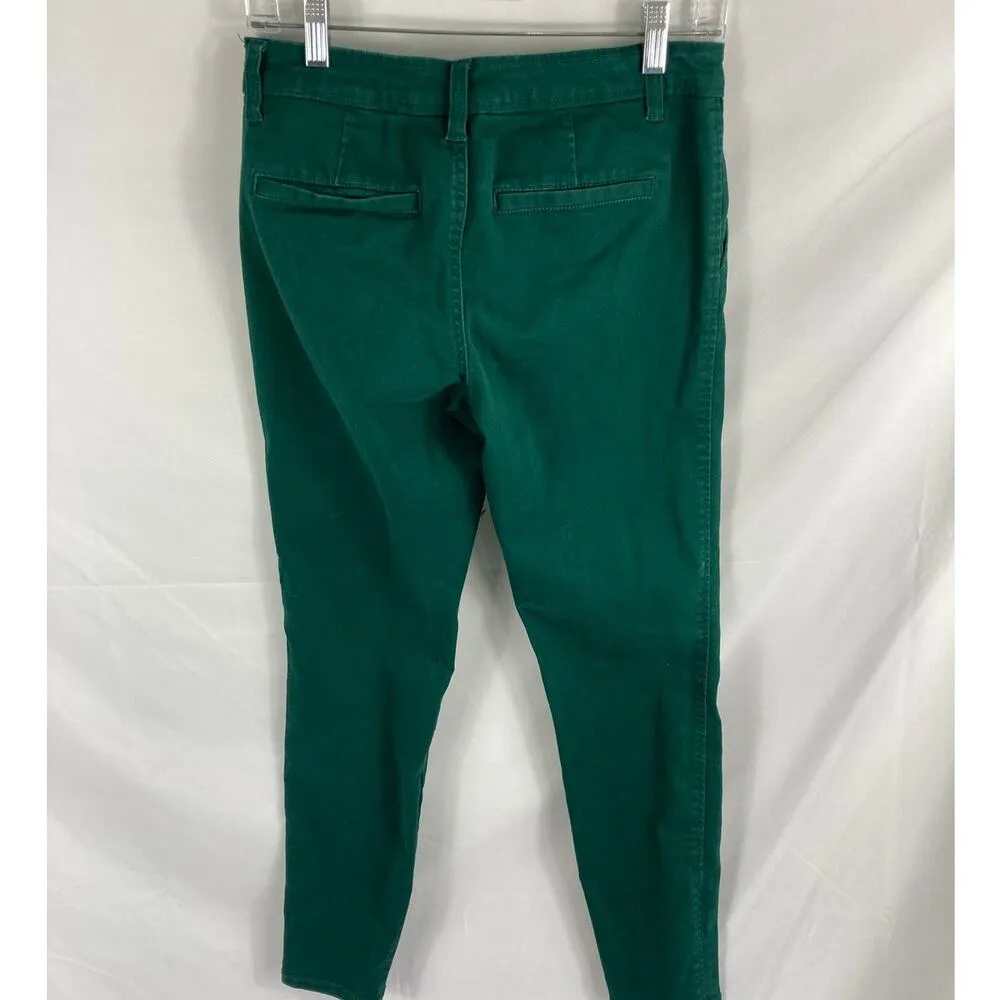 Market & Spruce Green Skinny Pant Size 4 - Image 3
