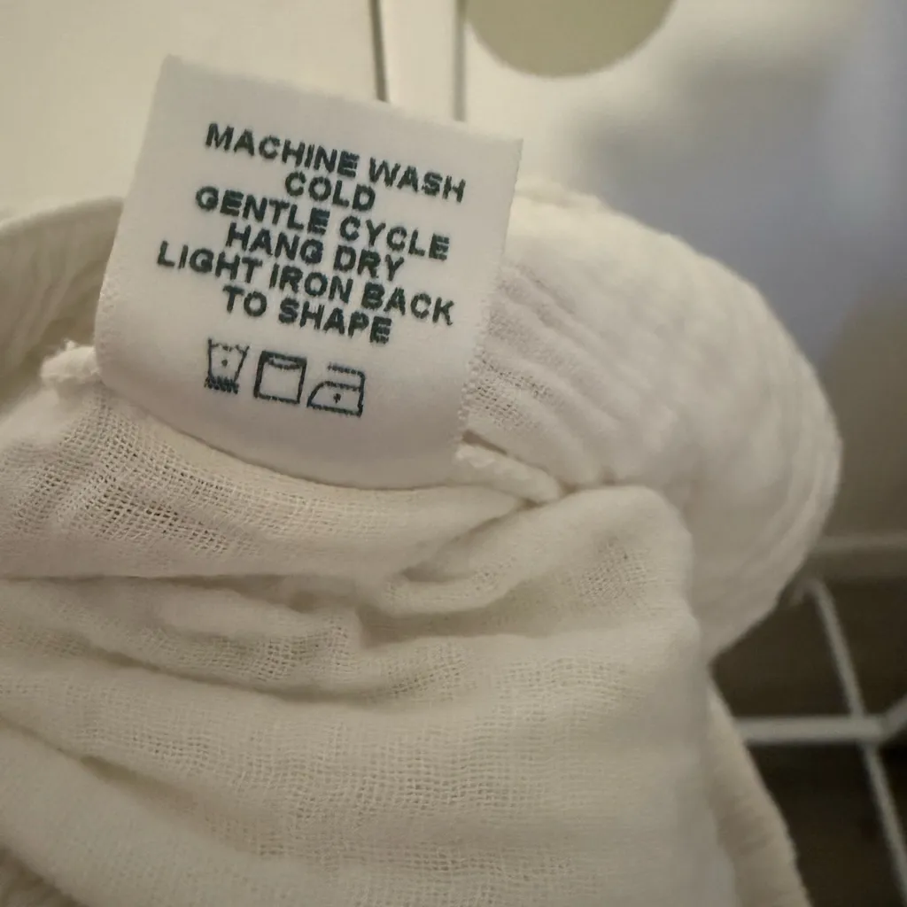 XiRENA Cream Textured Joggers White Size M - Image 5