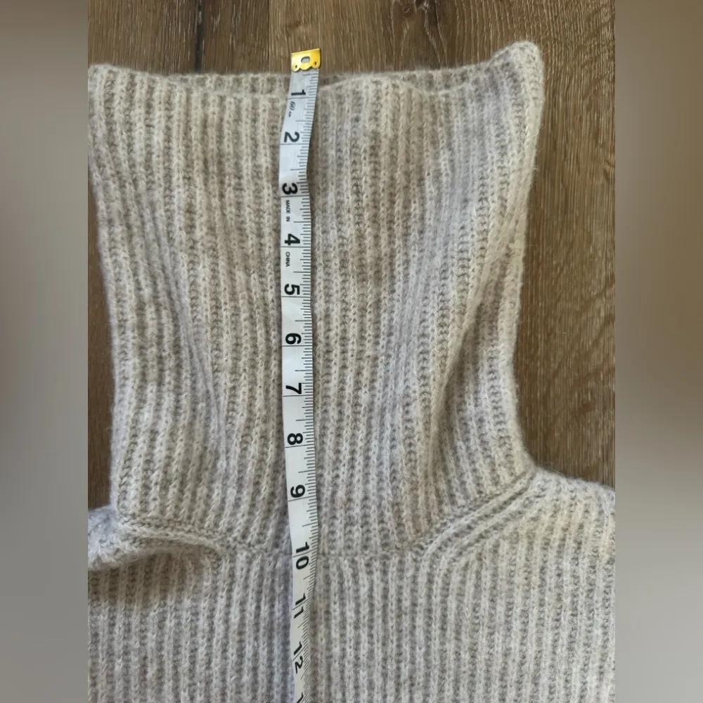 Mango Women’s Beige Turtleneck Sweater 🤍🍂🍁🥮 - Image 7