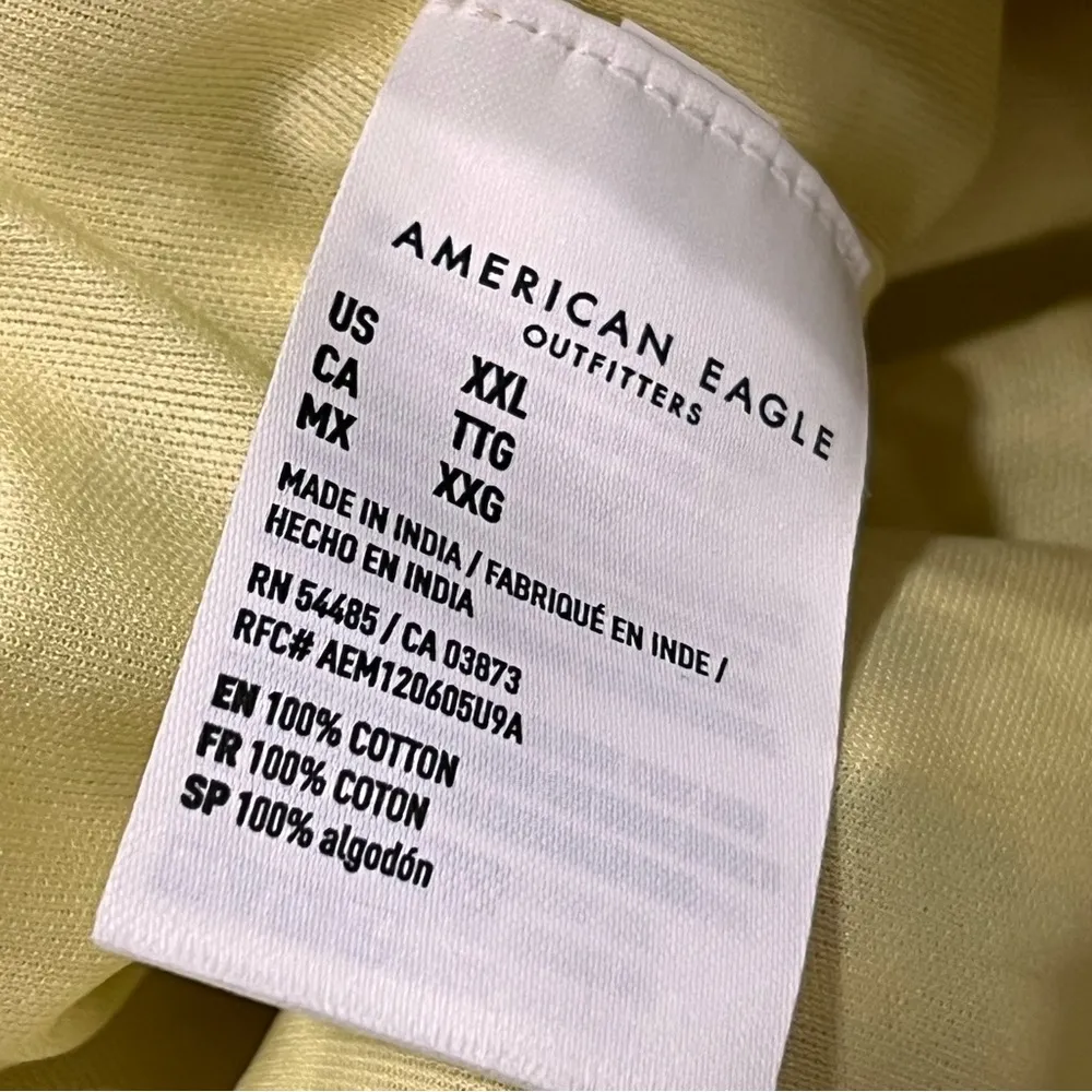 NEW American Eagle Yellow Floral High Waisted Flowy Shorts - Image 12