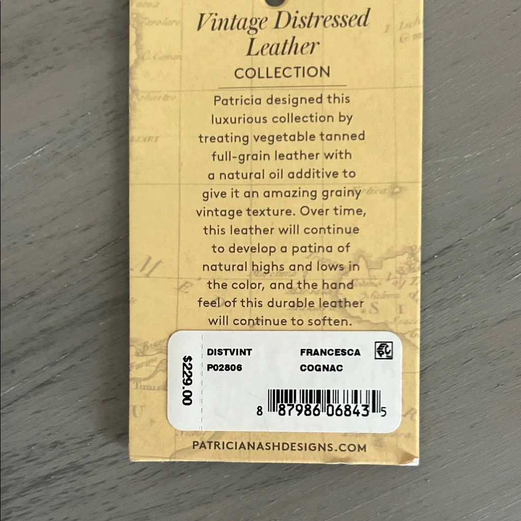 Patricia Nash Brown Crossbody Bag - Image 5