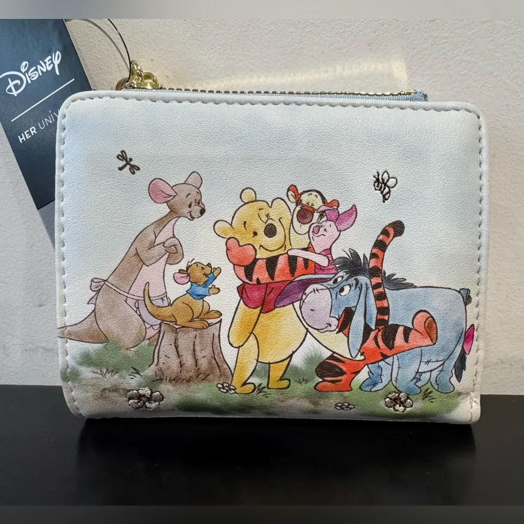 Disney Winnie The Pooh and Friends Portait Mini Wallet - Image 3