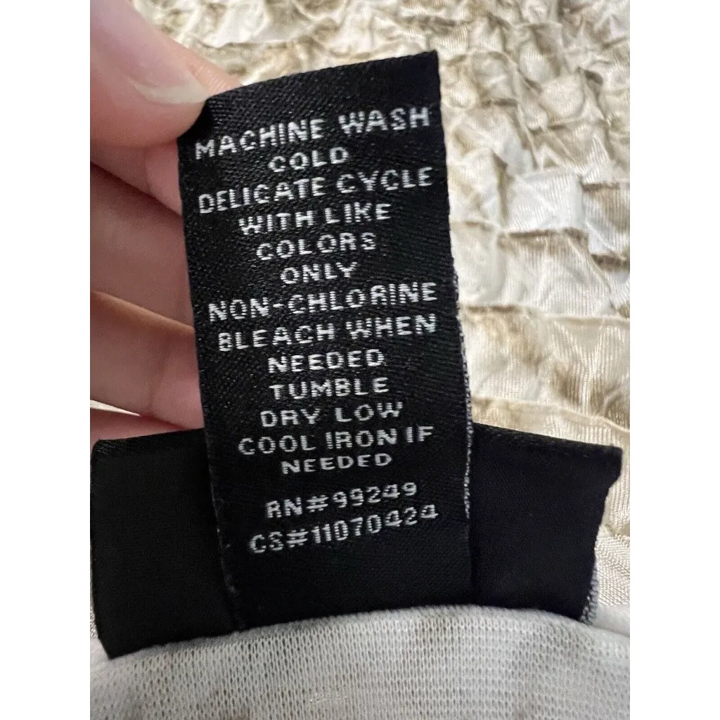 Maggie Barnes Top Blouse Plus Size 5X Pleated Ruffle Style Classic Business City - Image 7