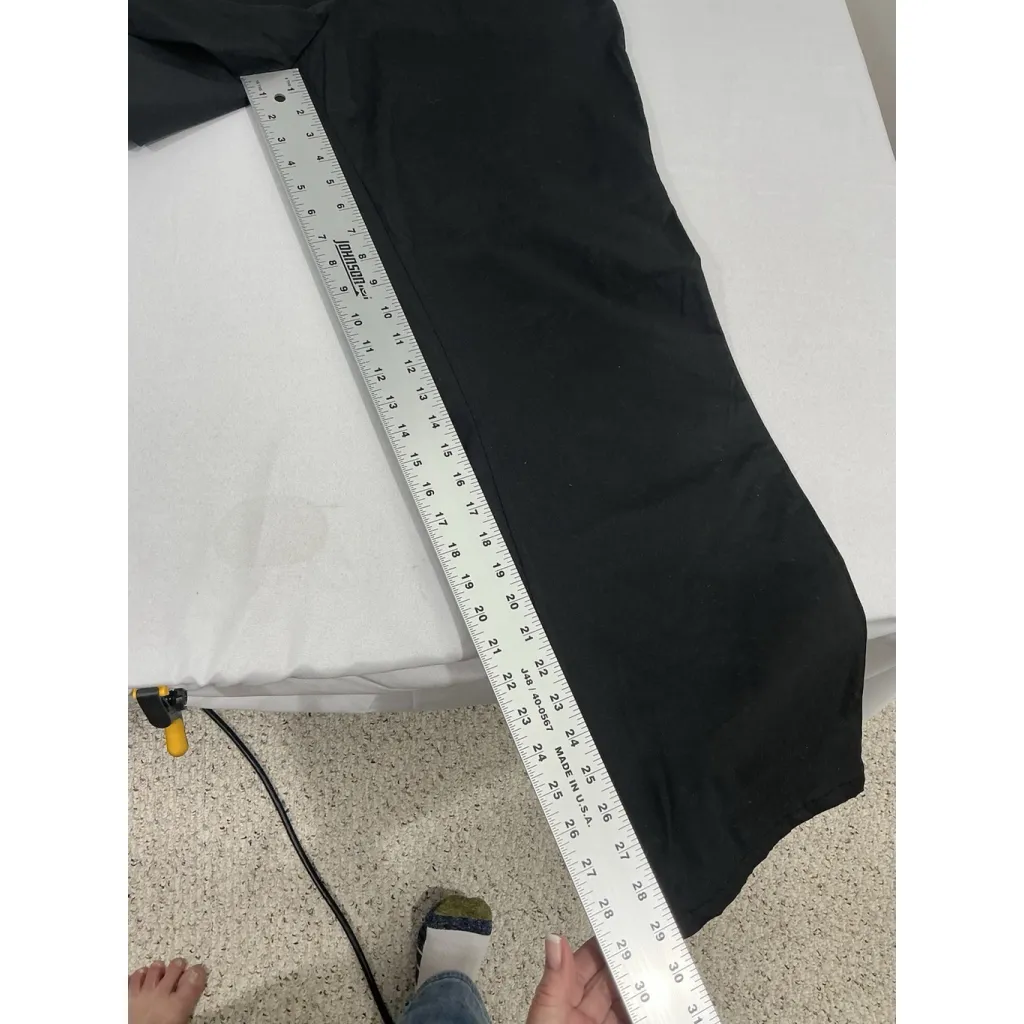 Womans Dickies Crafted For Woman Size 16 Sh Black Slim Fit Flare Pants NWT - Image 9