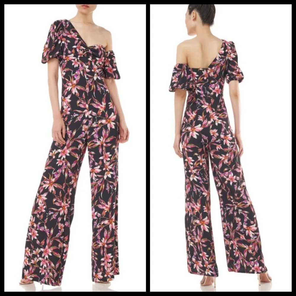 💕AMUR💕 Jax Jumpsuit ~ Floral Print Size 0 - Image 3