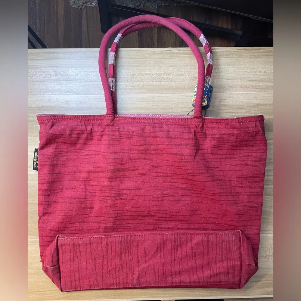 Laurel Burch Moon tote bag Red - Image 5