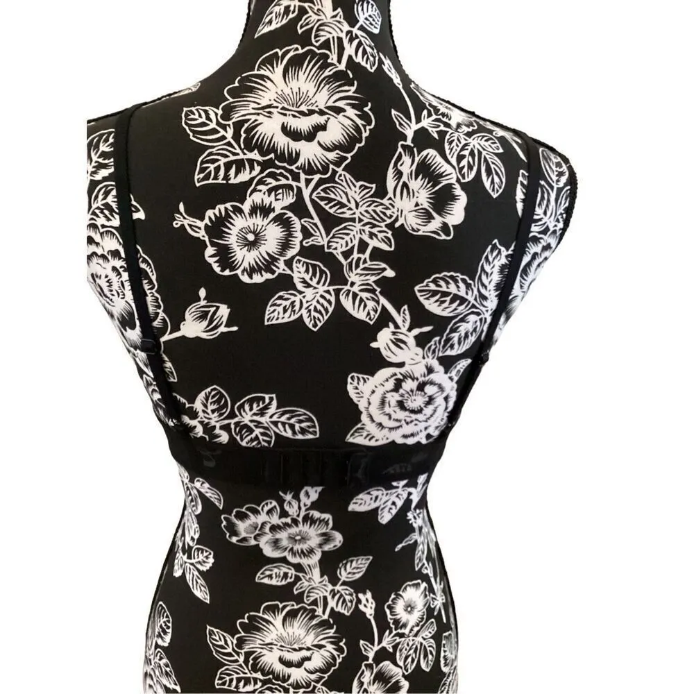 Nwt Semi Sheer Cage Bra New Sexy Everyday Intimates Black Size XS - Image 5