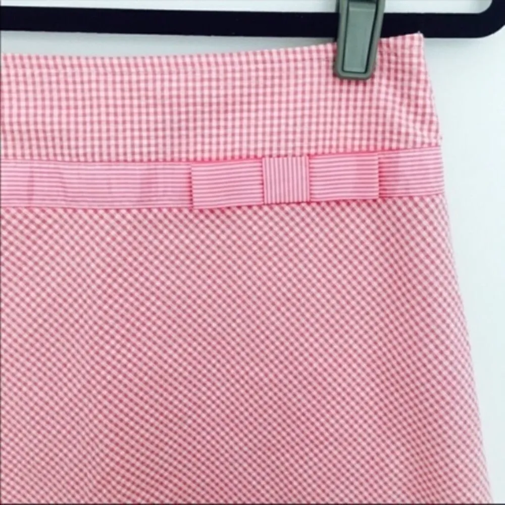 Cynthia Steffe SZ 2 pink checkered skirt - Image 2