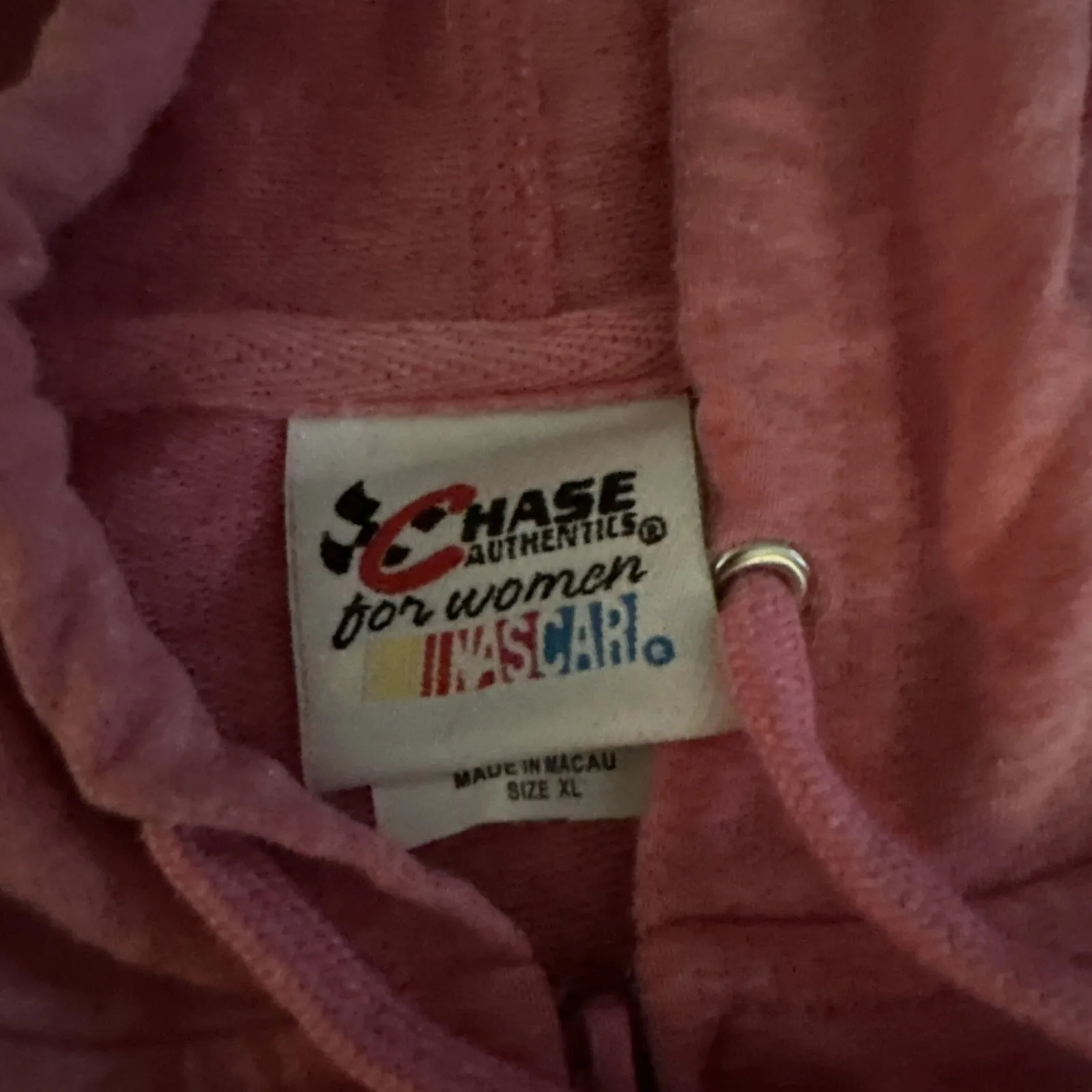 Chase Authentics for Women NASCAR Jeff Gordon hooded zip‎ front top size XL - Image 3