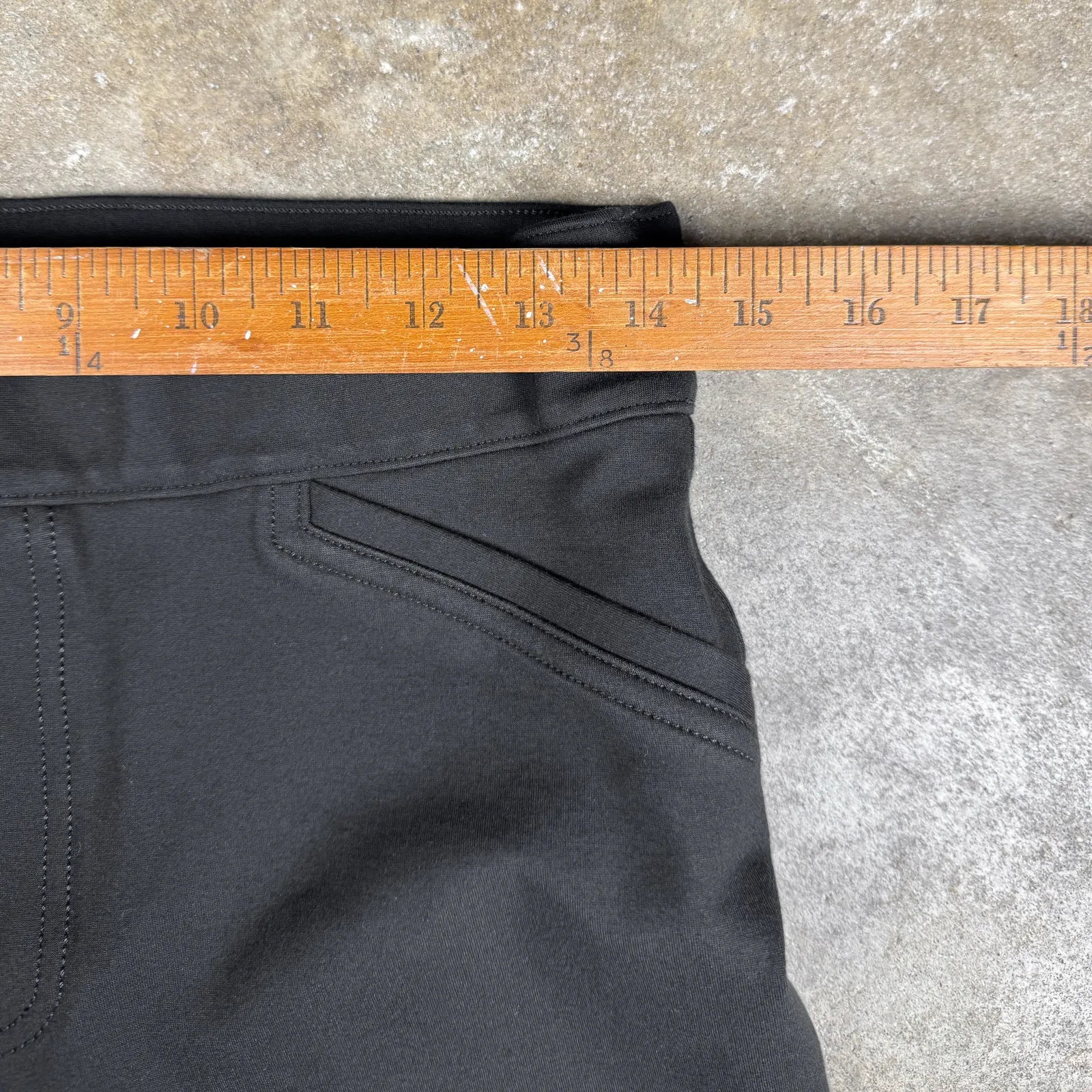 Spanx Women’s Black Ponte‎ Pull-On Slim Ankle Pants Size Large Comfort Workwear - Image 11