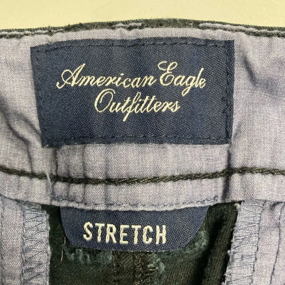 AMERICAN‎ EAGLE OUTFITTERS Women’s Bermuda Shorts Size 00 Blue Inseam 7” - Image 5