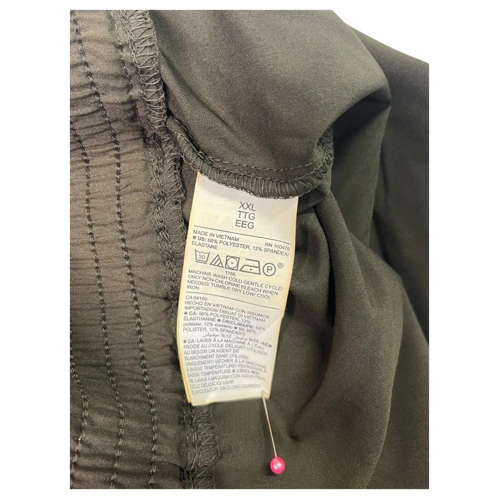 Old Navy Active Jumpsuit Womens 2XL Olive Green StretchTech Sleeveless Pockets - Image 11