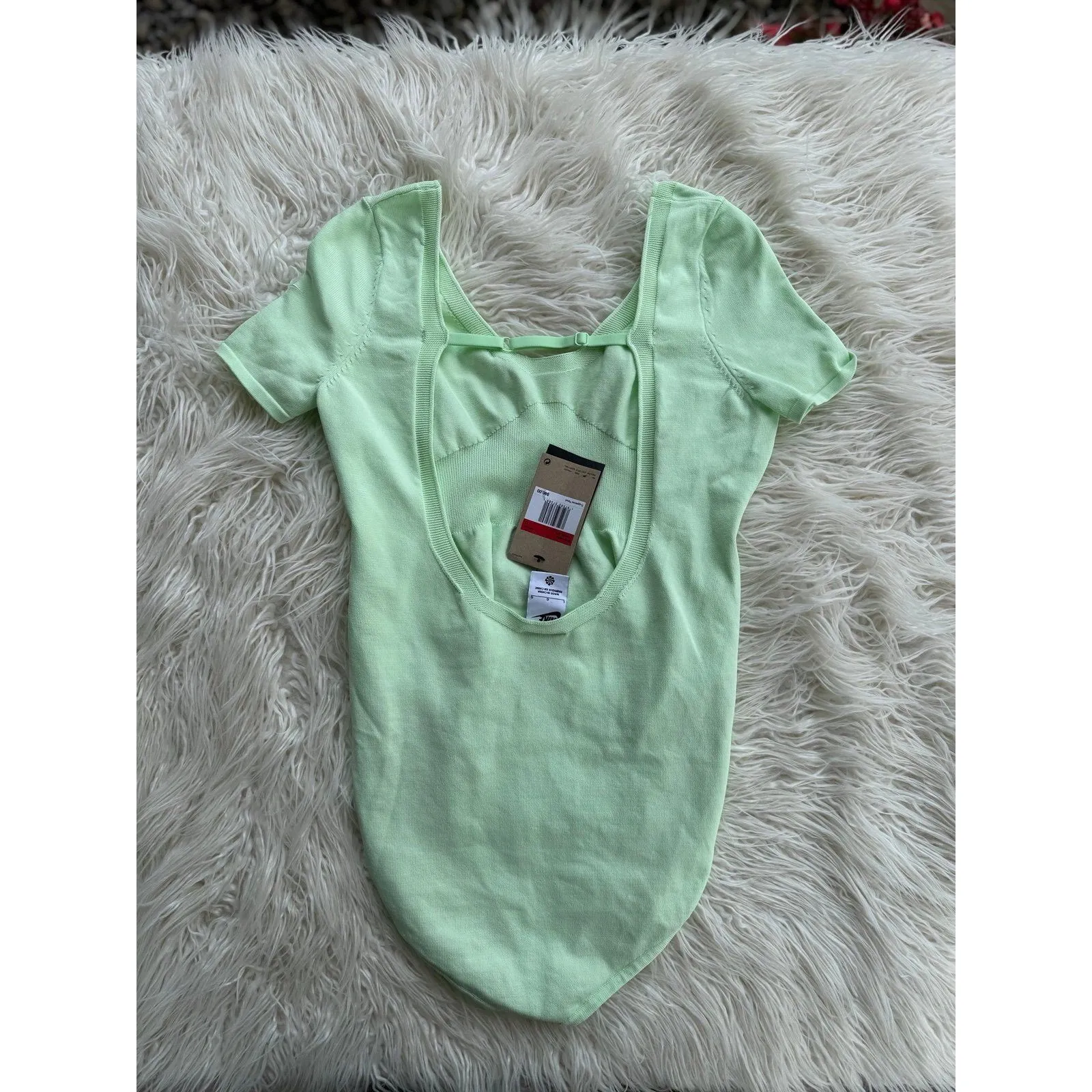 Nike Chill Knit Bodysuit Mint Green Size Large - Image 8