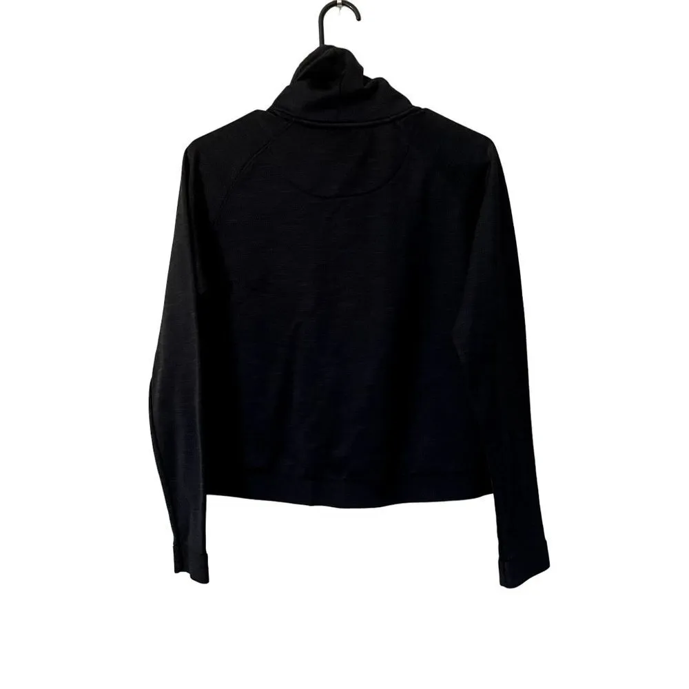 Chicago Bulls black sweater cowl neck comfortable sweater sports athletic Size M - Image 6