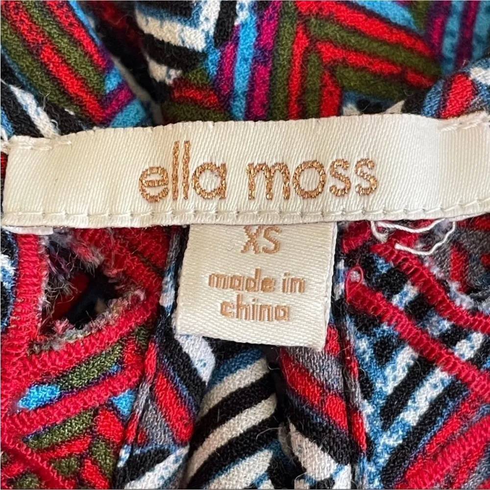 Anthropologie Ella Moss Kalisa Cross Back Tank Top - Image 6