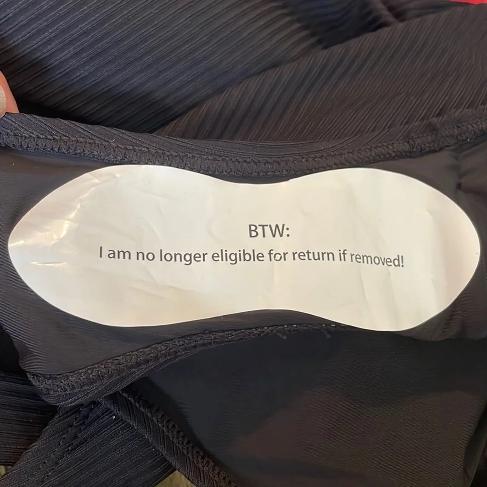 Andie The Tulum Rib One Piece Swimsuit Black‎ Size L  NWT - Image 7