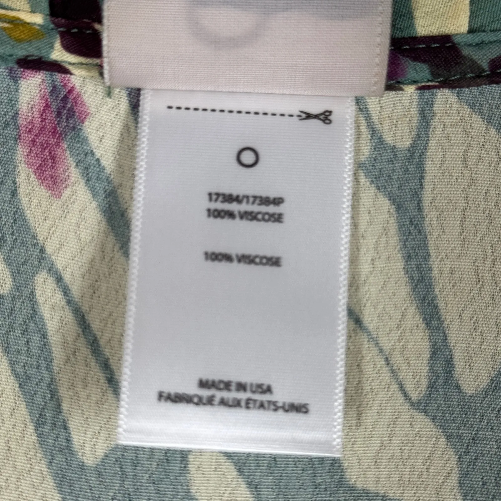 Dolan Left‎ Coast Dress Blue Pink Floral Print Wanderlust Colorful Casual Small - Image 9