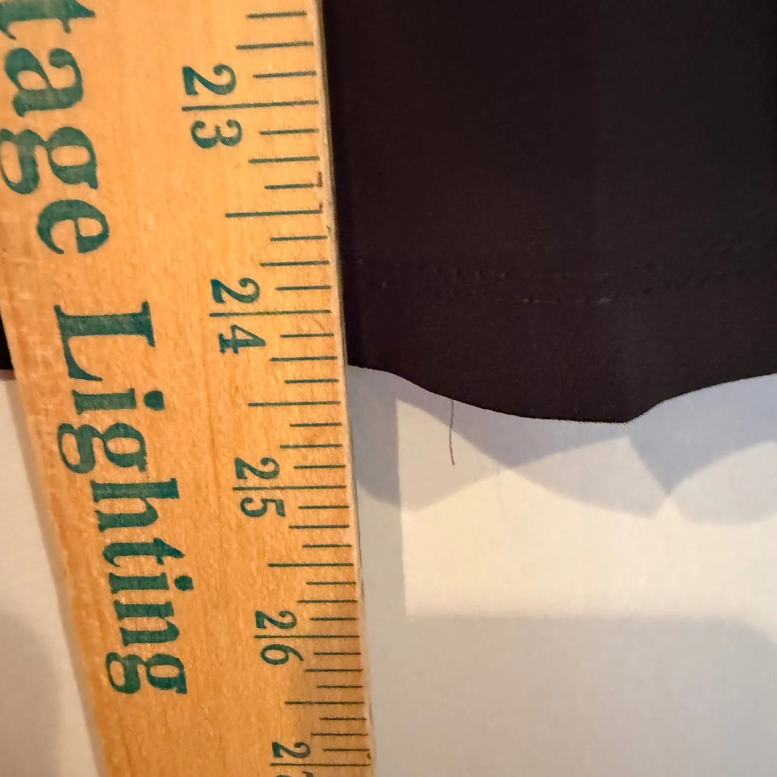 Karl Lagerfeld Lace Pleated Blouse Women's Small Black Career Dainty Feminine - Image 9