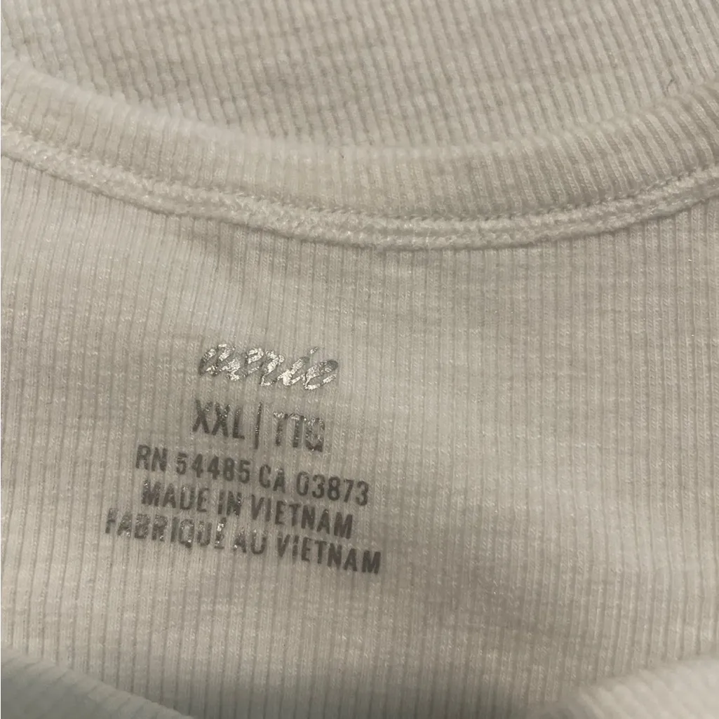 Aerie Classic White Tank Top - Image 2