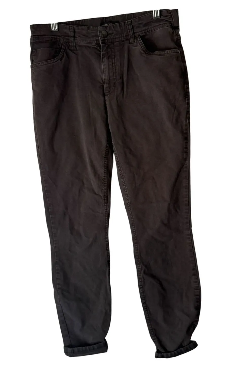 Toad & Co Charcoal Gray Relaxed Fit Tencel Cotton Blend Pants Medium Outdoor - Image 1