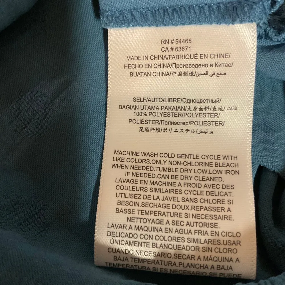 New! BCBGeneration‎ Women's Long Sleeve Surplice Top Size Small Smocked Waist - Image 14