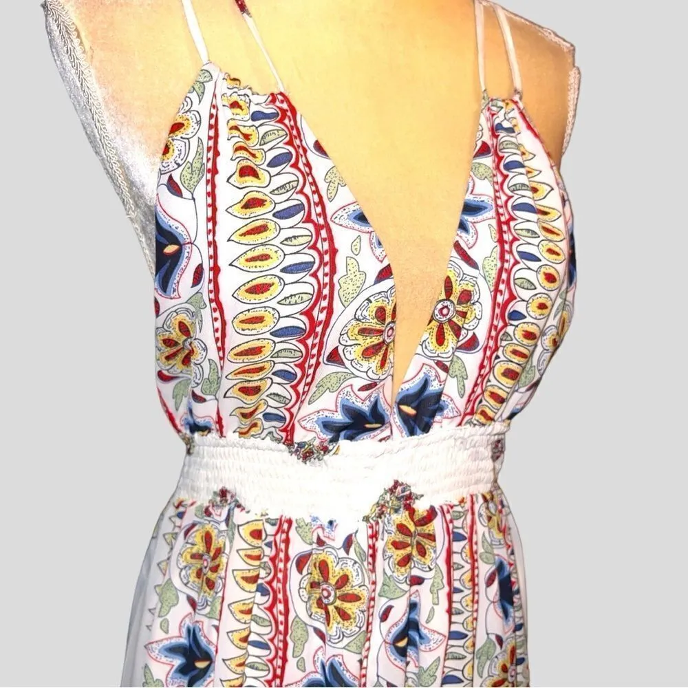 Selfie Leslie floral halter maxi dress! - Image 6