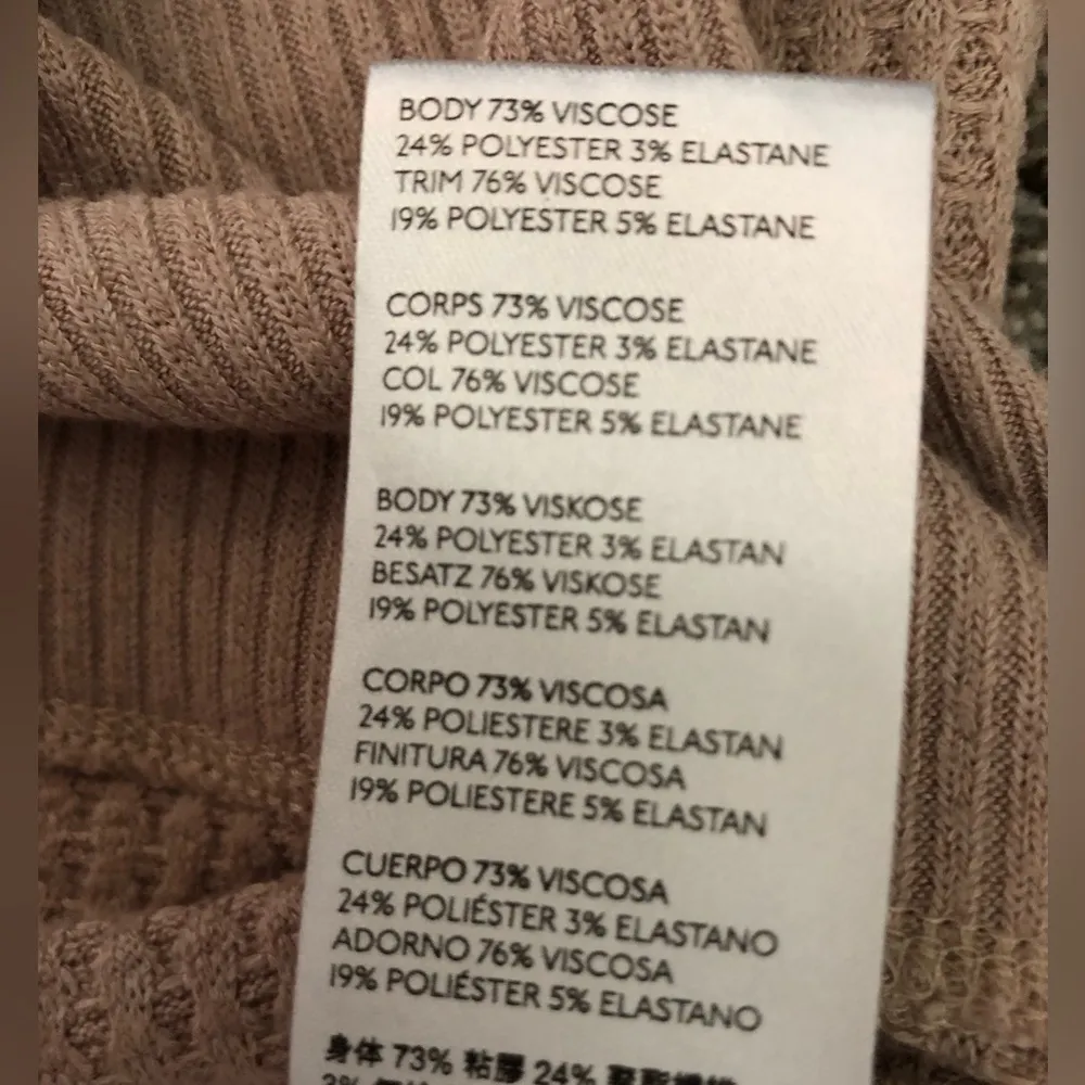 We the Free beige oversized waffle knit tunic medium - Image 4