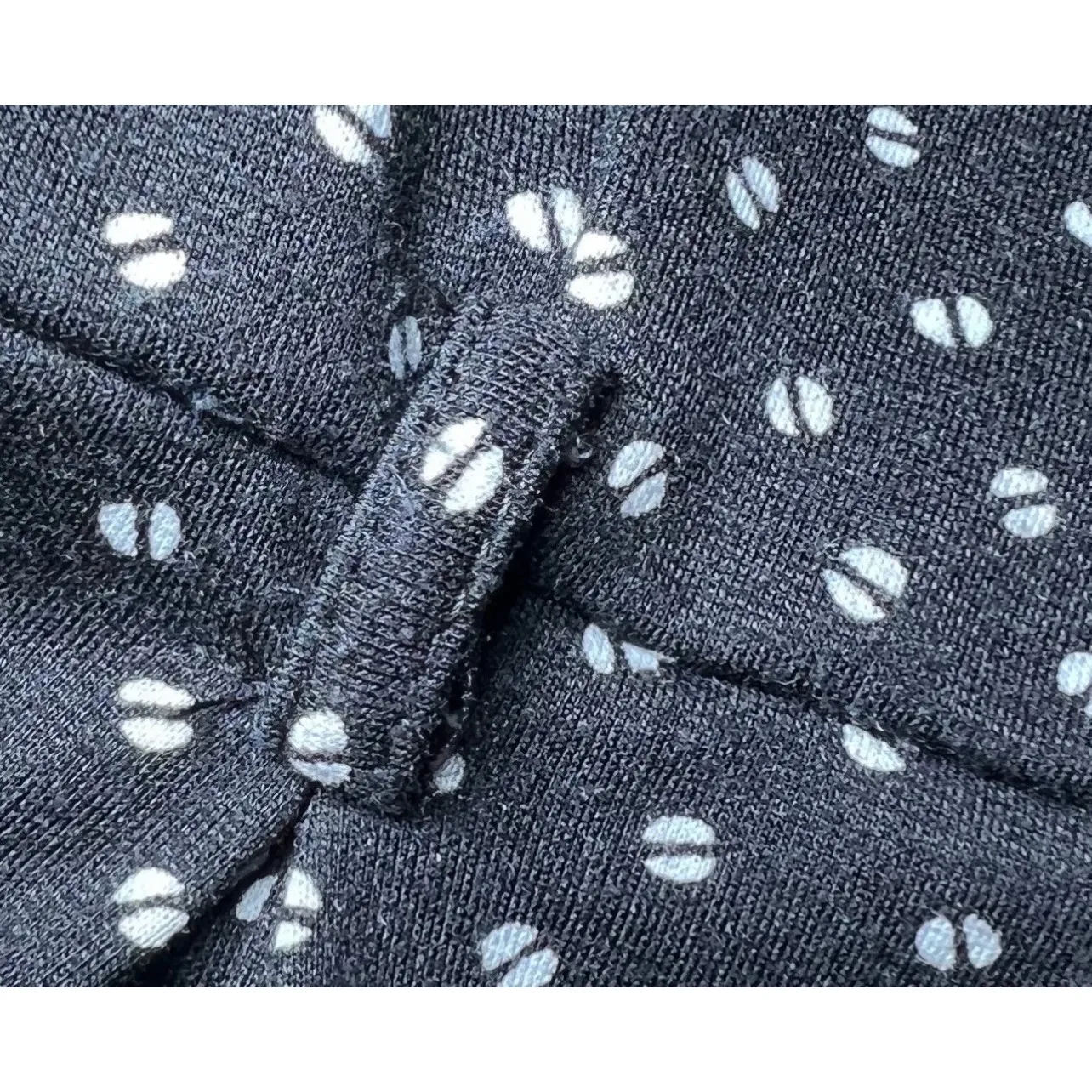 Elle Sleeveless Dress Womens 8 Black White Polka Dot Midi Retro Spring Fit Flare - Image 15