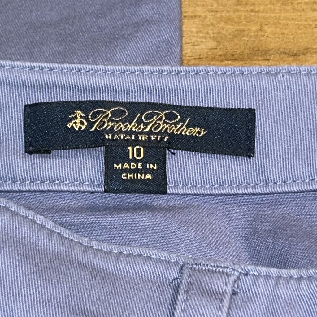 Woman’s Brooks Brothers Periwinkle Trousers Size 10 - Image 9