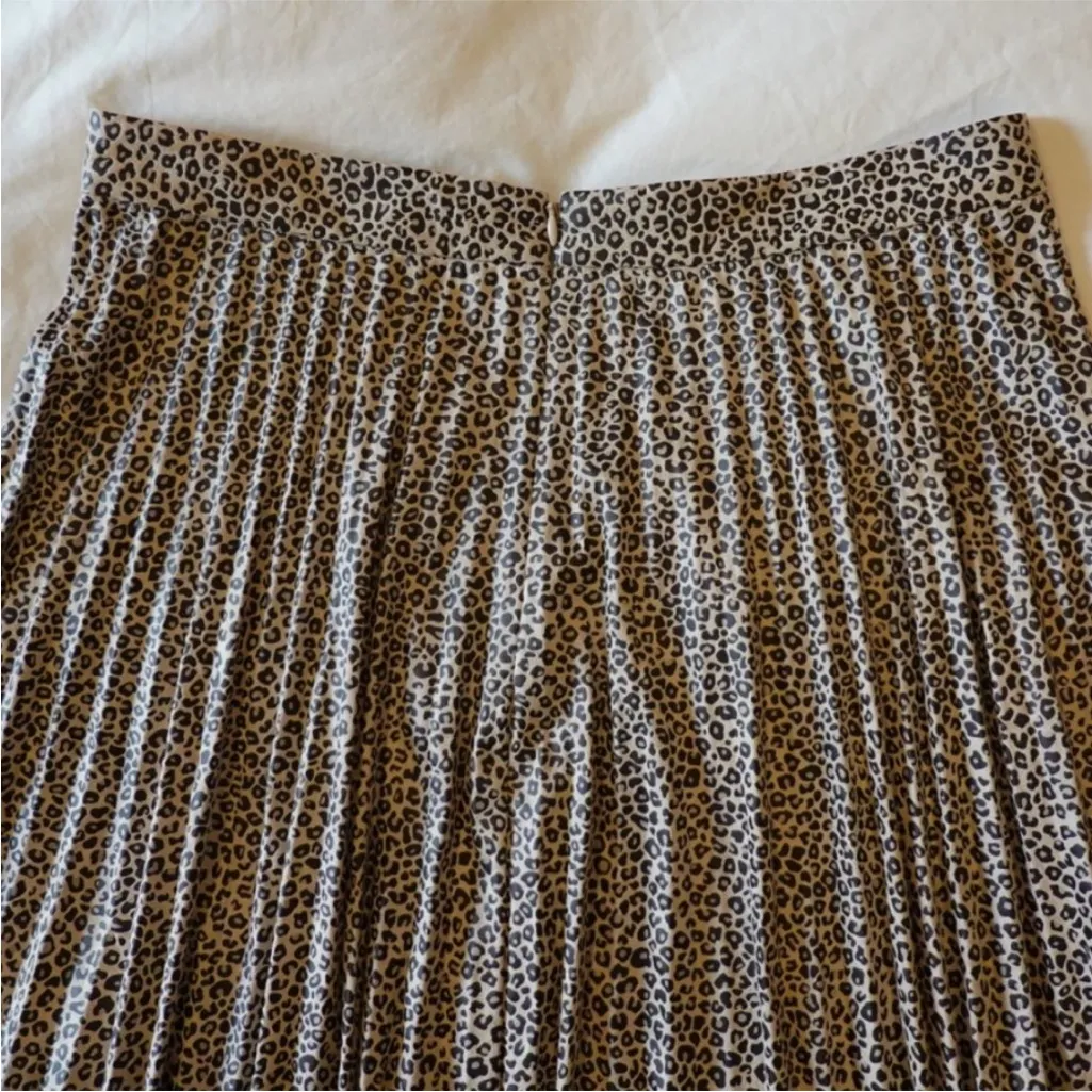 Ann Taylor Cheetah Print Midi Skirt - Image 8