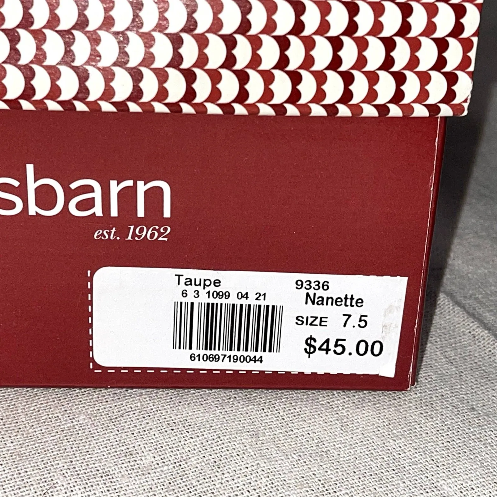 Dressbarn | Nanette Taupe Pointed Toe Slingback Heels | Size 7.5 - Image 11