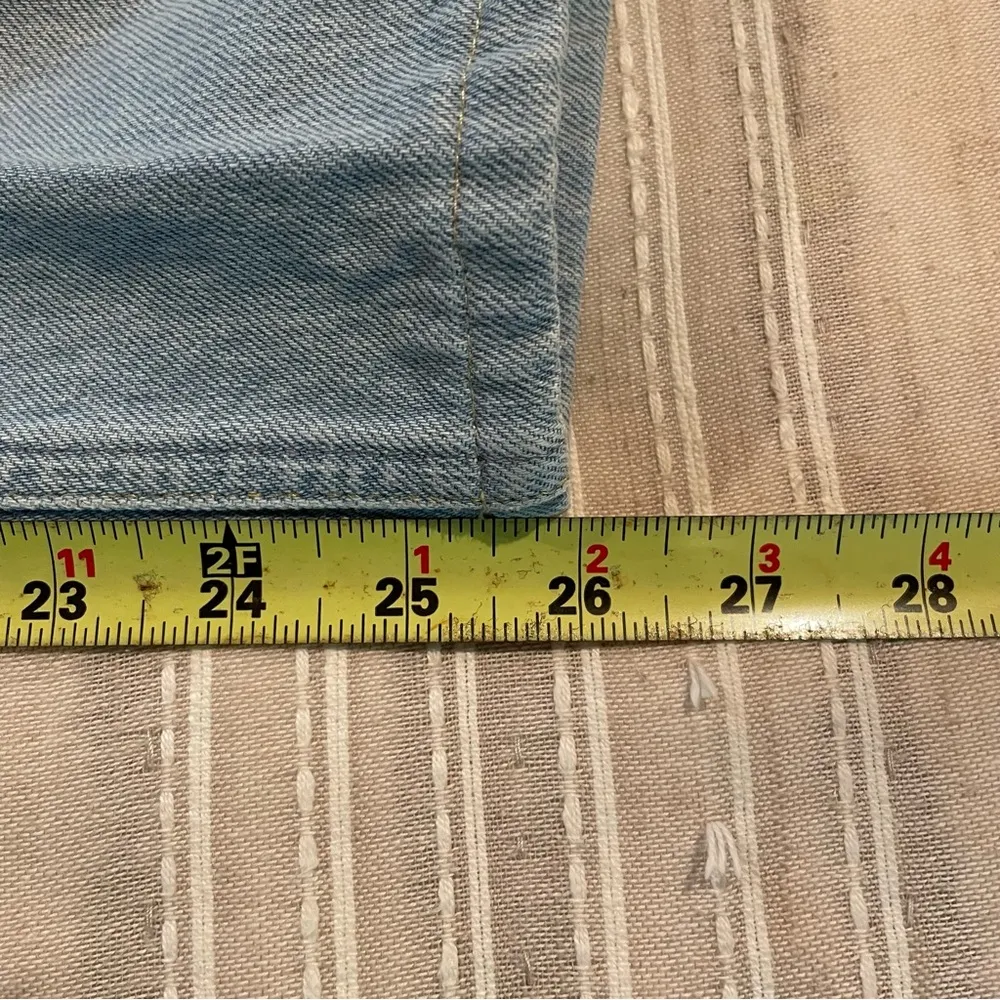 Jamie High Rise Classic Jeans in Ever More Light Wash Distressed 28 - Image 12