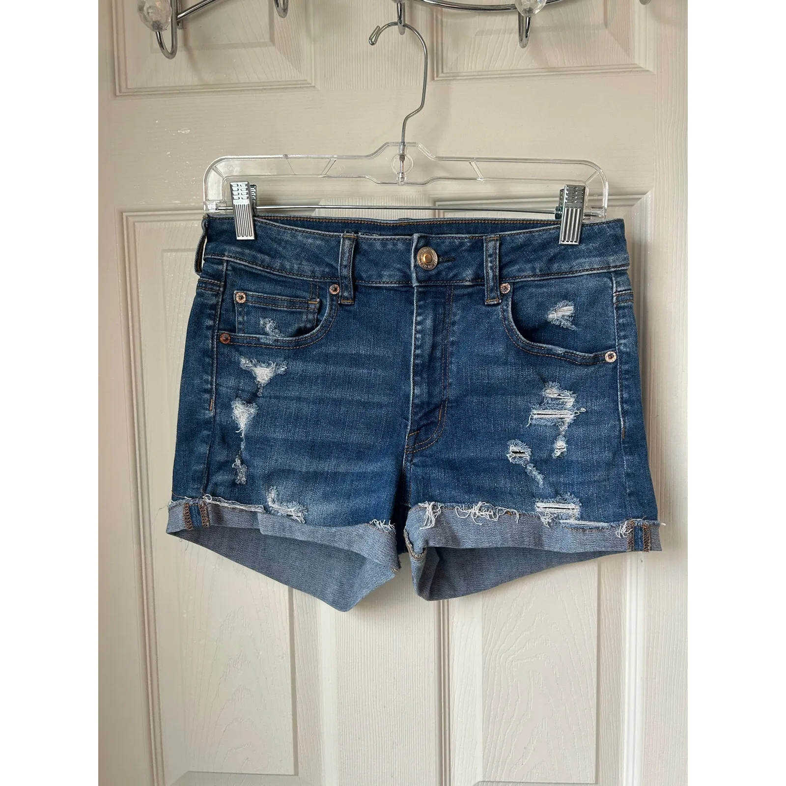 American Eagle Jean Shorts Bundle - Size 8 - Image 5
