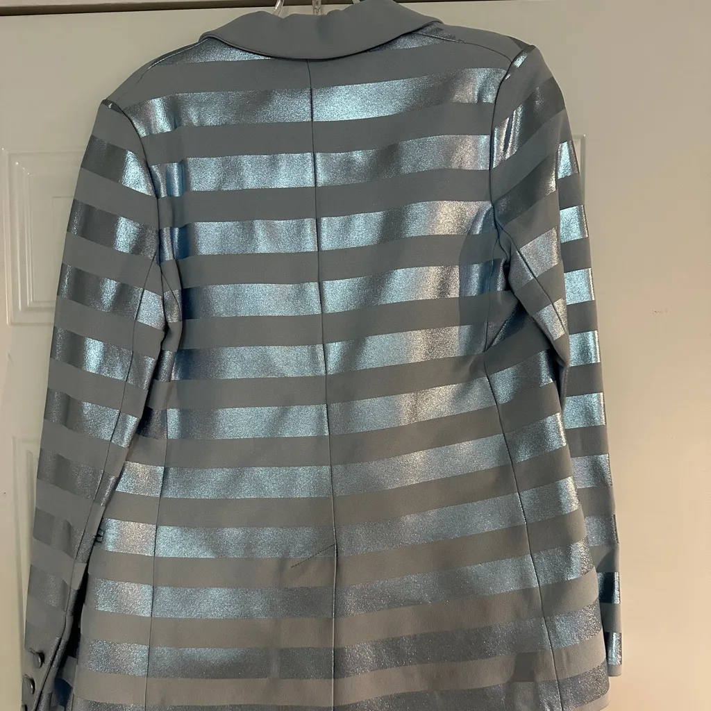 Jonathan Saunders baby blue blazer sz 36‎ - Image 7