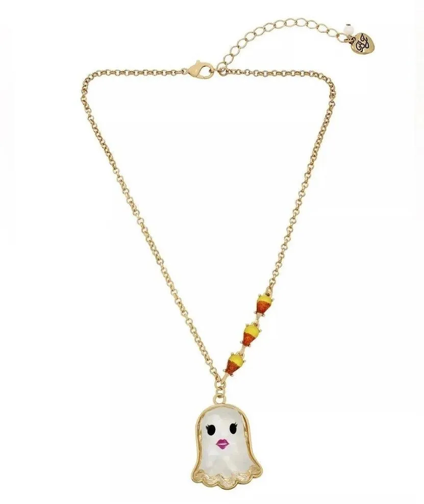 NWT Betsey Johnson Ghost Necklace - Image 2