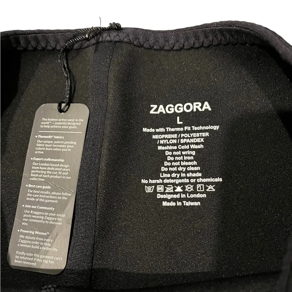 NWT, Zaggora Hot Pants for Exercise Black Size L Size L - Image 7
