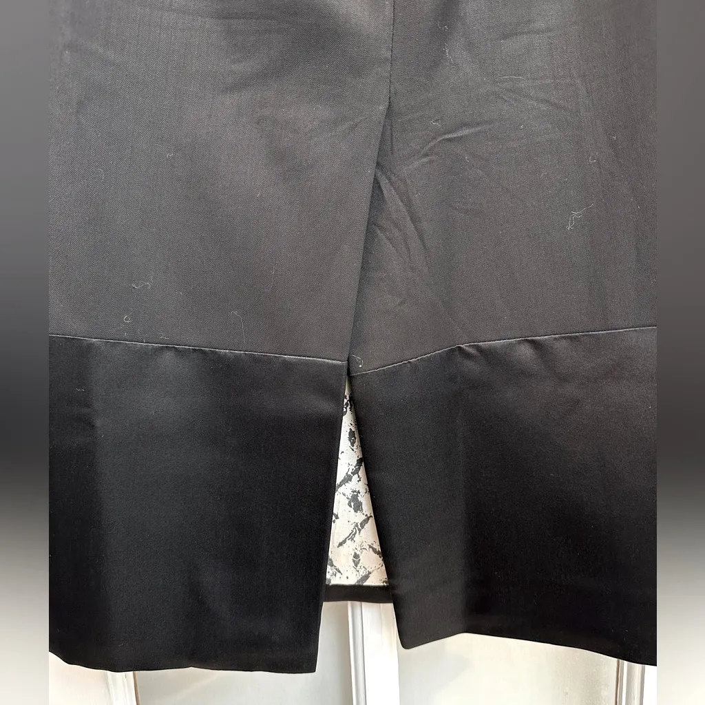 Vintage Y2K L.A.M.B Gwen Stefani Cashmere Wool Ska Rock Glam Pencil Skirt Size 6 - Image 4