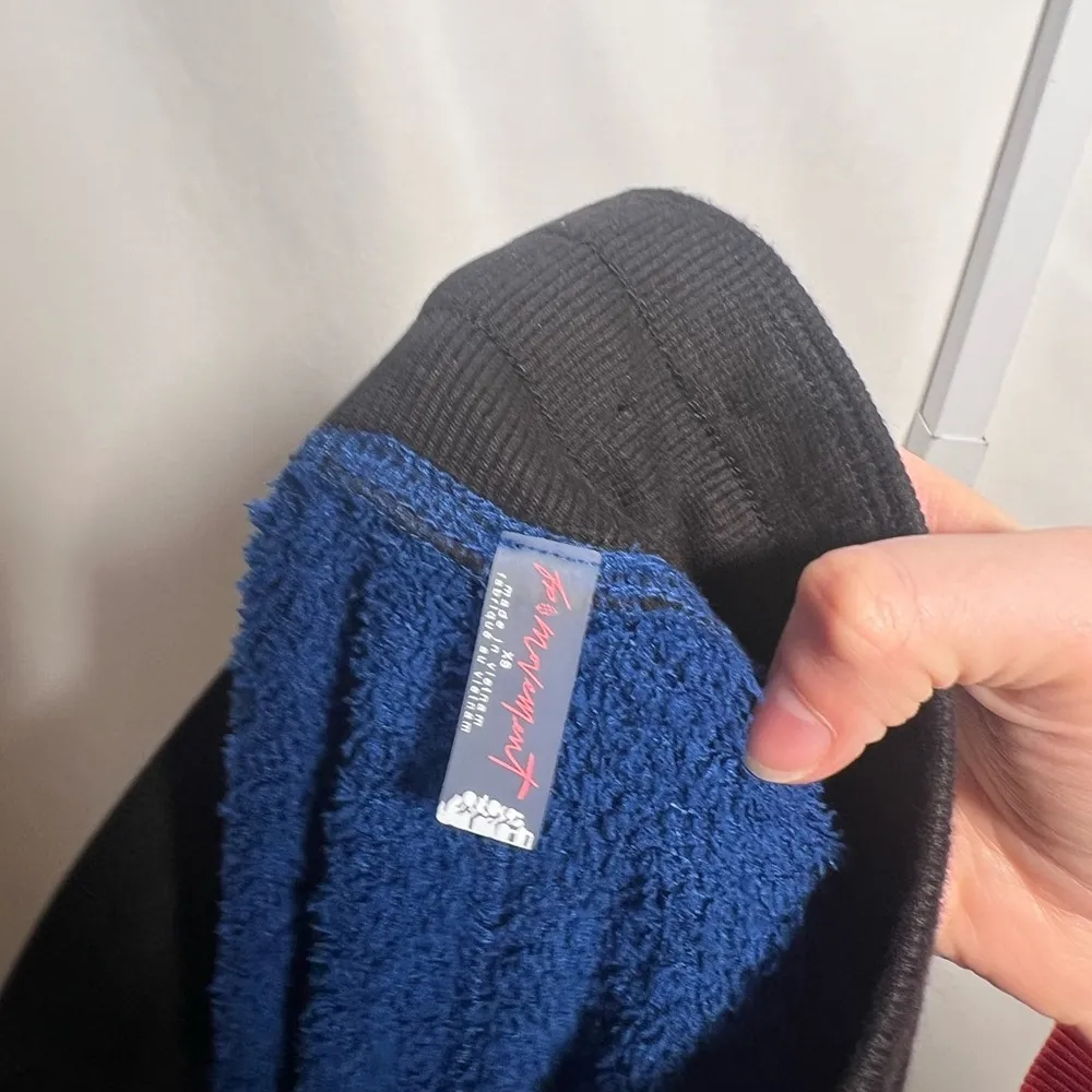 FP Movement By Free People Cuddle Up Fleece Tie Waist Pants In Prep School Blue Size XS - Image 9