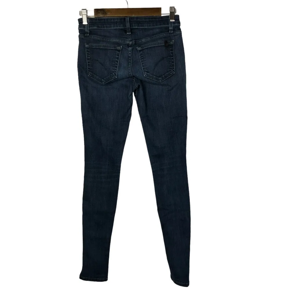 Joe's Jeans Dark Wash The Skinny Mid Rise Skinny Jeans 25 - Image 3