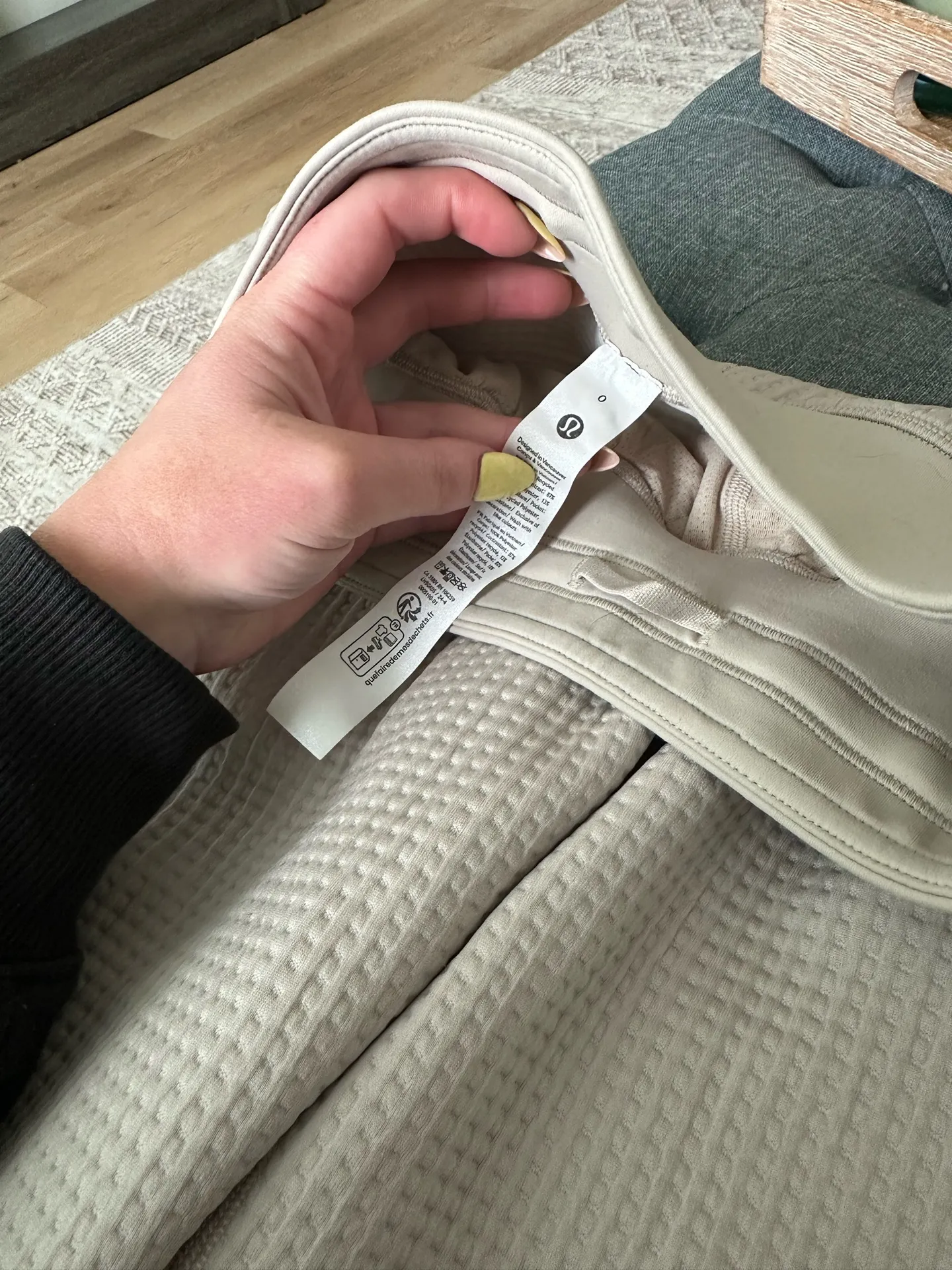 Lululemon Waffle Knit Joggers - Image 3