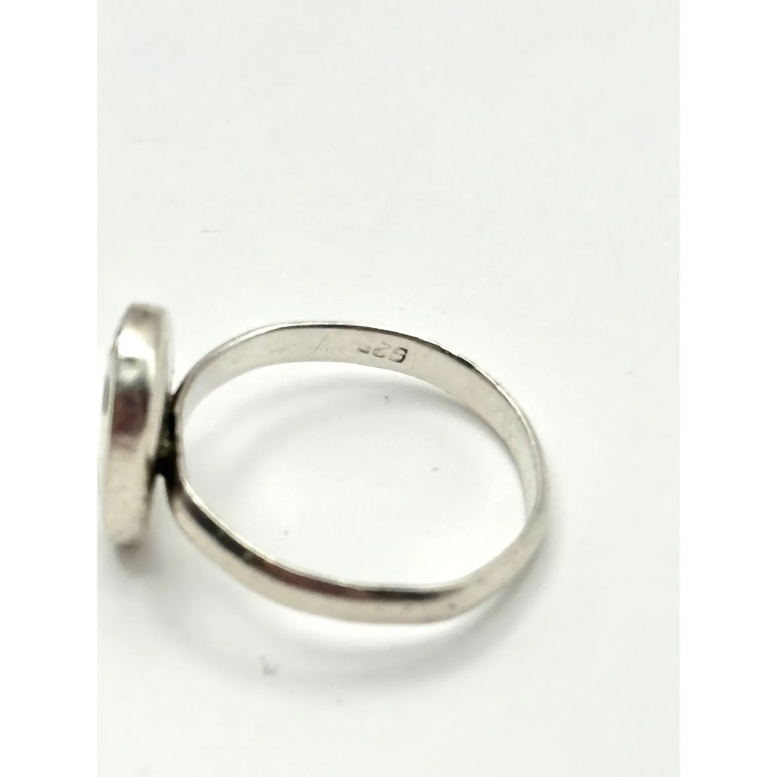 Vintage Yin Yang Sterling Silver Ring Size 8.75 - Image 5