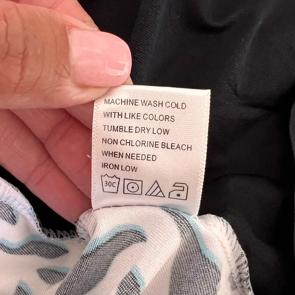 Tail Activewear Half Zip Mock Collar Tennis Golf Pickleball Dress Size XXS Black - Image 11