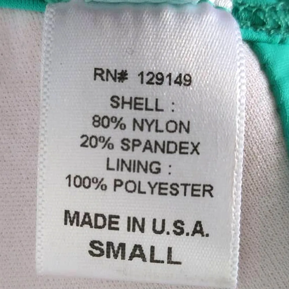 Dippin' Daisy's Swimwear Green Halter Bikini Top Size Small - Image 4