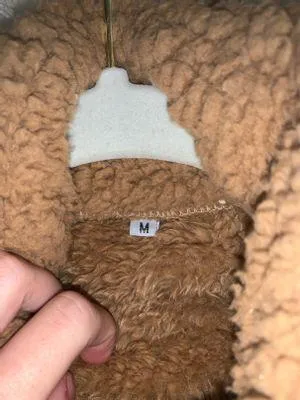 Medium Teddy Coat Brown - Image 3