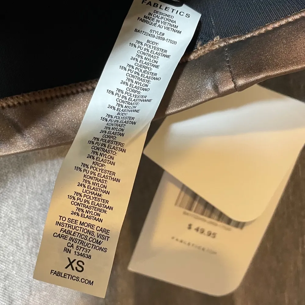 Fabletics Camryn Metallic Comfortable Sports Bra - Image 10