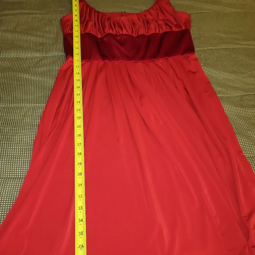 Suzi Chin For Maggy Polyester Scoop Neck Dress - Image 15