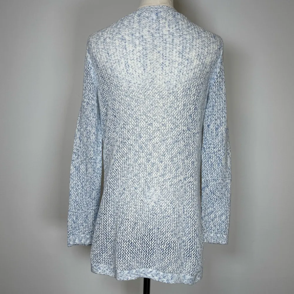 Talbots 100% Pima Cotton Loose Knit Lightweight V-Neck Sweater Women’s Size XS - Image 4