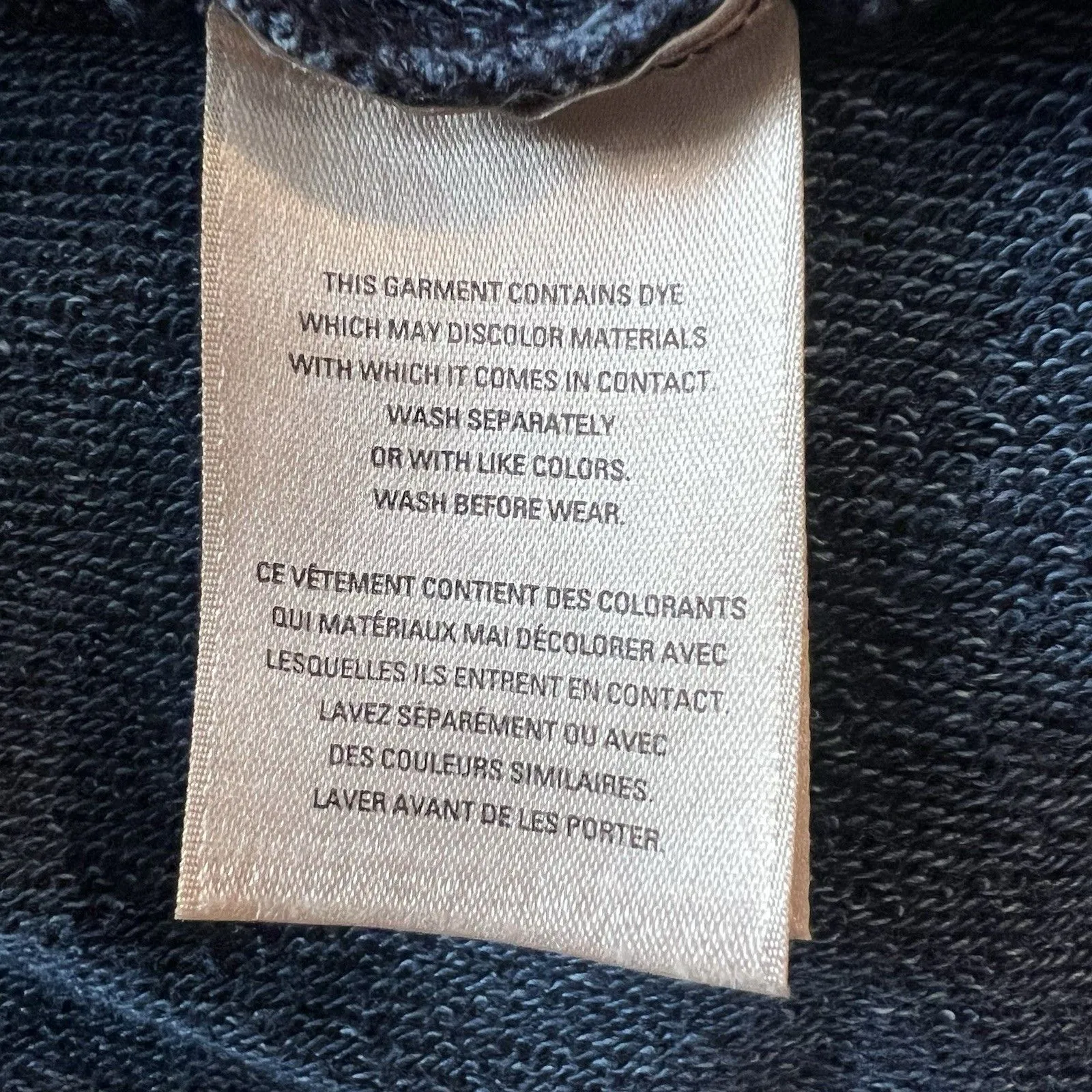 Anthropology Saturday Sunday Dress Small Chambray Oversized Acid Wash - Image 5